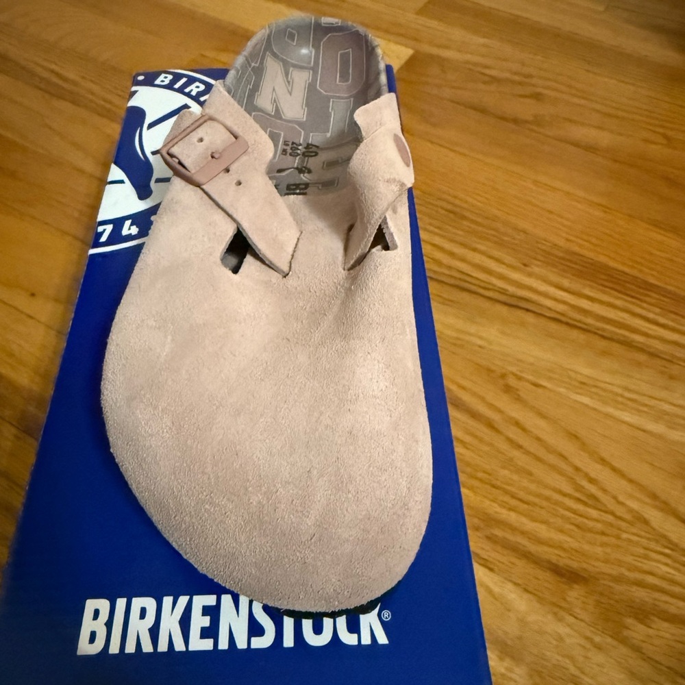 Birkenstock Rose Boston Clogs - Picture 3 of 5